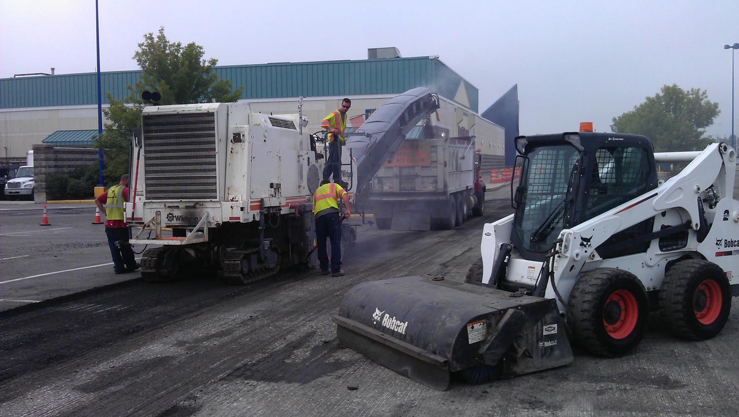 Milling Coastal Road Repair Maine Commercial and Residential Paving